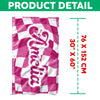 Personalized Vans Checker Pattern In Retro Style Beach Towel HA75 892798