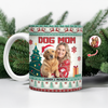 Custom Christmas Dog Mom Cat Mom- Personalized Custom 3D Inflated Effect Mug CH07 896588