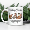 Custom Photo Merry Christmas 3D Inflated Effect Mug For Dad TH10 894315