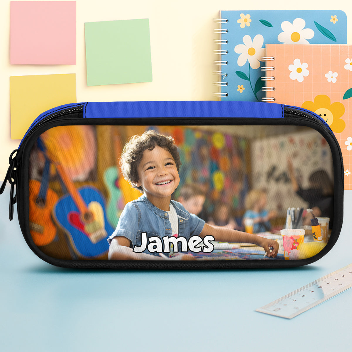 Custom Kid Photo Pencil Case Personalized Back To School Gift For Daughter Son CH07 896228