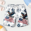 America 250 Years Anniversary 1776–2026 Eagle Kid Beach Short TH10 169399