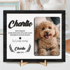 Custom Pet Photo Wooden Memorial Plaque, Gift For Dog And Cat Lovers HO82 894320