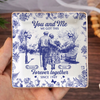 You & Me We Got This Personalized Couple Toile De Jouy Jewelry Dish LM32 893993