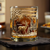 Hunting For Life - Personalized Deer Hunting Whiskey Glass CH07 895390