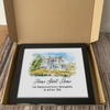 Custom Watercolor Photo Home Sweet Home Picture Frame LM32 899477