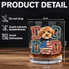 Custom Photo Best Dog Dad, Best Scooper Whiskey Glass Gift For Father's Day, Dog Lovers HO82 894032