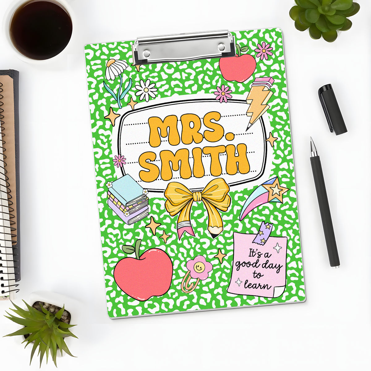 Custom Teacher Name Clipboard Personalized Teacher Appreciation Gifts CH07 896144