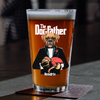 Custom Dog Photo The Dogfather Print Beer Glass Personalized Gift For Dog Dad HO82 893872