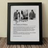 Custom Photo My Person Definition Personalized Picture Frame Couple Anniversary Gift, Valentines Day Gift HA75 920092