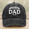 My Favorite People Call Me Daddy Washed Denim Baseball Cap HA75 892490