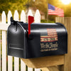 Personalized America 250th Birthday US Flag 250 Years We The People Mailbox Decal HO82 901028