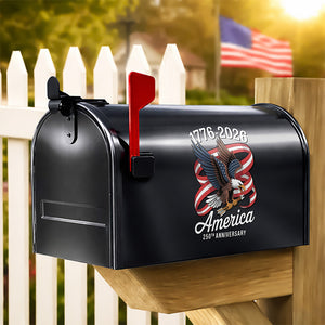 Personalized America 250Th Anniversary 1776-2026 Eagle Us Flag Mailbox Decal HO82 901014