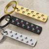 Personalized I F*cking Love You Metal Keychain For Couple TH10 170777