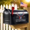 250 Years of Freedom Patriotic Eagle Personalized Mailbox Decal HA75 898990