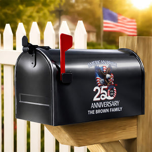 Personalized American Pride Patriotic 250th Anniversary Eagle 1776–2026 Mailbox Decal HO82 901016