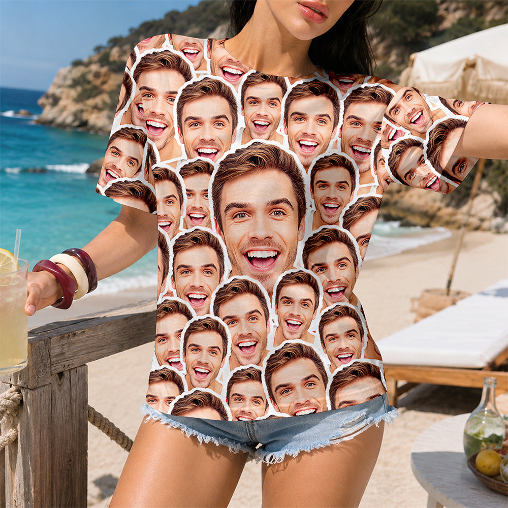 Custom Face Funny 3D Shirt Gift for Family & Friends HA75 922008