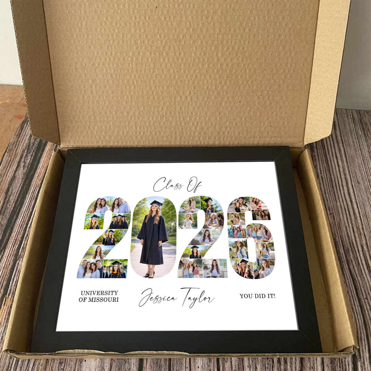 Personalised Graduation Photo Class of 2026 Picture Frame Gift for Seniors HO82 901820