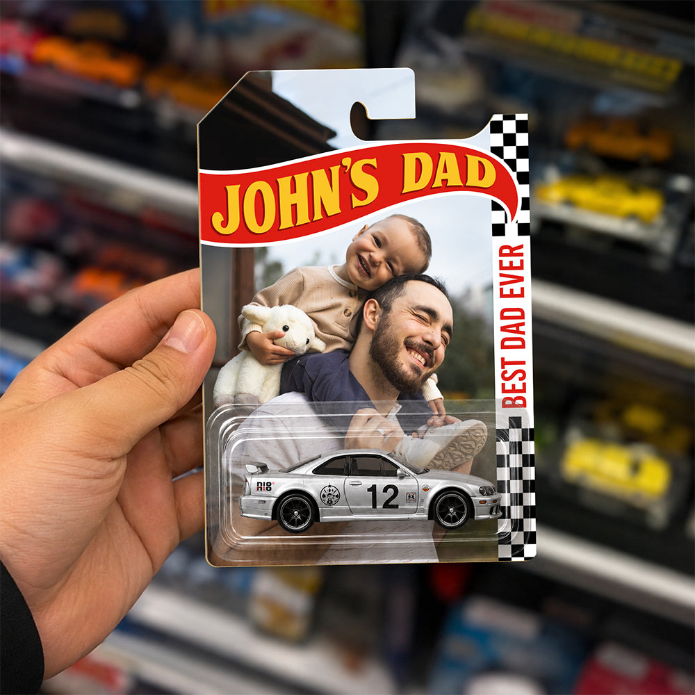 Personalized Dad Wheels Packaging for Dad, Father's Day Custom Collector Gift HA75 921550