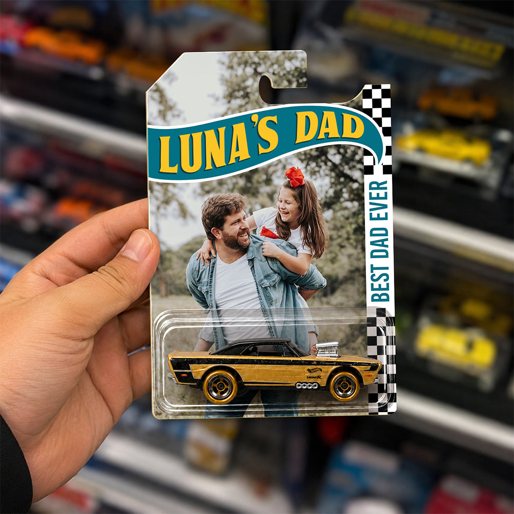 Personalized Dad Wheels Packaging for Dad, Father's Day Custom Collector Gift HA75 921550
