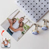 Custom Dad & Daughter, Family Photo Tie Patch For Men Gift For Father, Dad, Grandpa HA75 897892