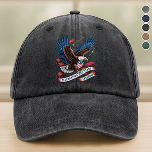 Celebrating 250 Years Freedom Washed Denim Baseball Cap HA75 898872