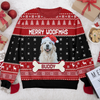 Custom Photo Merry Woofmas Feliz Navidog Ugly Sweater Christmas Gift For Dog Lovers CH07 896442