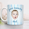 Custom Baby Face Happy Birthday Print Full Mug Gift For Dad, Mom HA75 921730