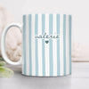 Personalized Custom Name Stripe Mug For Family TH10 170901
