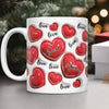 Personalized Custom Name Love Heart Valentine 3D Inflated Effect Mug For Couple TH10 896973
