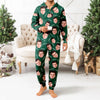 Custom Face and Name Christmas Onesie Pajamas HO82 903690