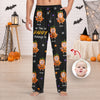 Custom Photo Little Boo This Dad Mom Belongs To Funny Halloween Sweatpants HA75 922002