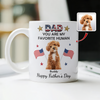 Custom You're My Favorite Flag America Accent Mug for Dog Lovers LM32 899129