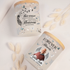 Custom Photo Gone But Never Forgotten Memorial Glass Jar With LED Candle LM32 893501