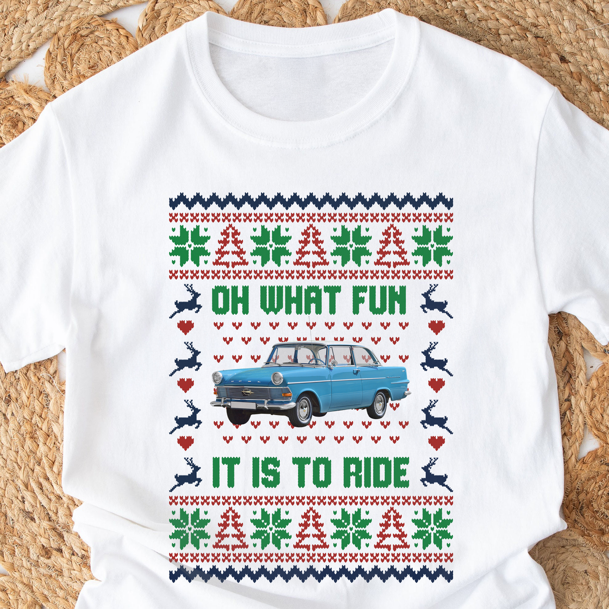 Custom Car Photo Oh What Fun It Is To Ride Bright Shirt Gift For Car Lover HA75 898148