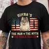 Custom Photo Cat - Cat's Dad The Man The Myth The Dealer American Flag Dad Shirt HA75 892442