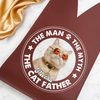 Custom Photo The Man The Myth The Dog Father Leather Wine Bag HA75 892906