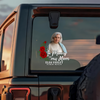 Custom Memorial Photo In Memory Of My Mom Car Window Decal Sticker HO82 901070
