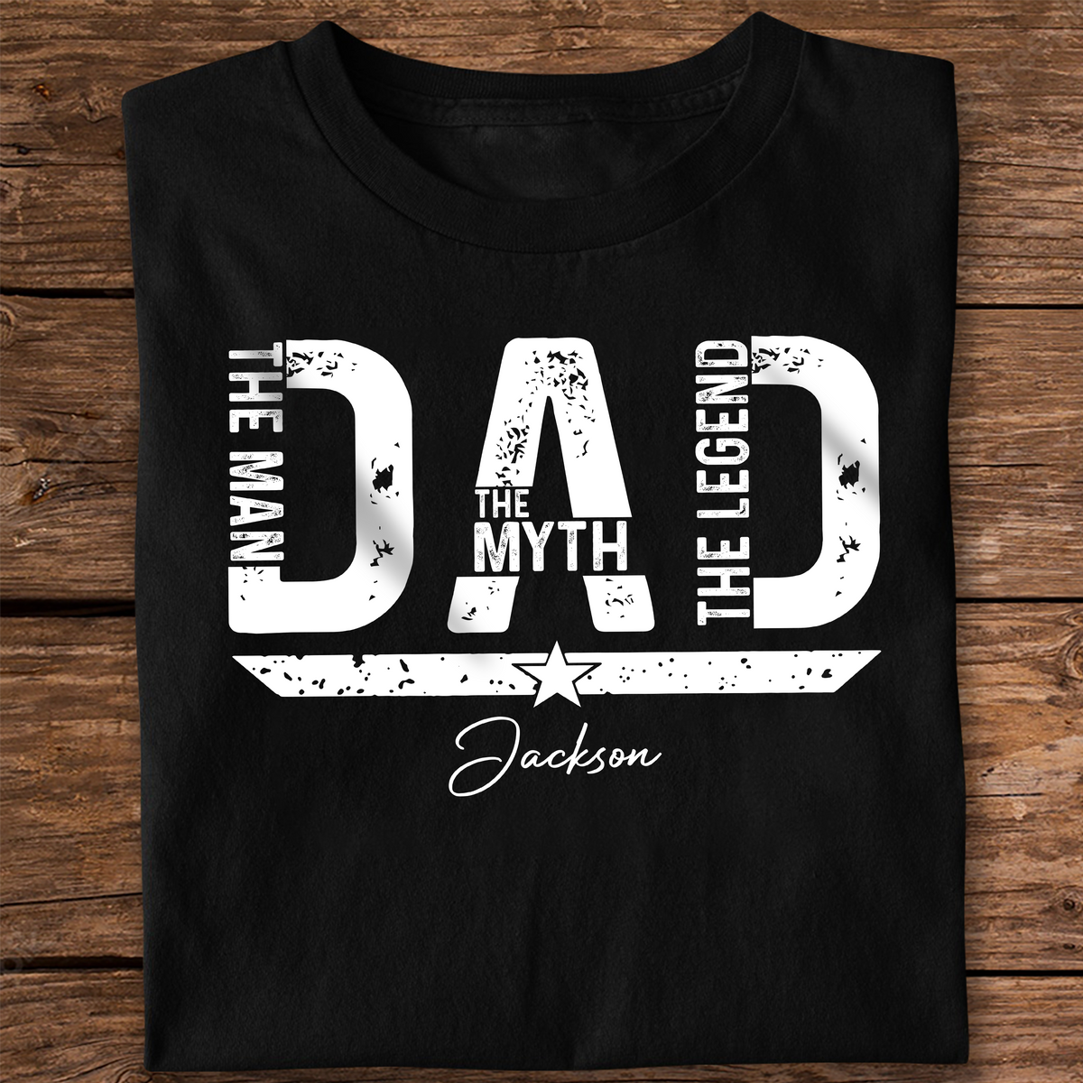 The Man The Myth The Legend For Dad Dark Shirt TH10 894039