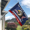 Custom Family Name 250 Years Of America Patriotic House Flag CH07 910122