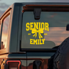 Custom Name Senior 2026 Graduation Car Window Decal Sticker TH10 898489