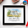 Custom Watercolor Photo Home Sweet Home Picture Frame LM32 899477