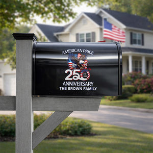 Personalized American Pride Patriotic 250th Anniversary Eagle 1776–2026 Mailbox Decal HO82 901016