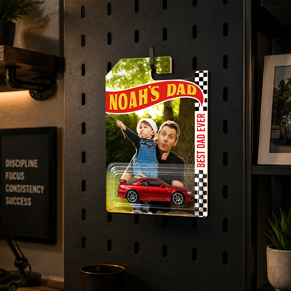 Personalized Dad Wheels Packaging for Dad, Father's Day Custom Collector Gift HA75 921550