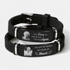 Custom Photo I Am Always With You Memorial Wristband Bracelet - Personalized Sympathy Gift LM32 669627