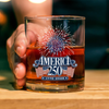 America 250 Firework Whiskey Glass TH10 894643