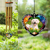 Custom Photo Forever In Our Hearts Memorial Acrylic Wind Chimes HA75 892726