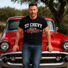 Personalized Car Name & Est. Year Dark Shirt Vintage Auto Lover Gift CH07 911952