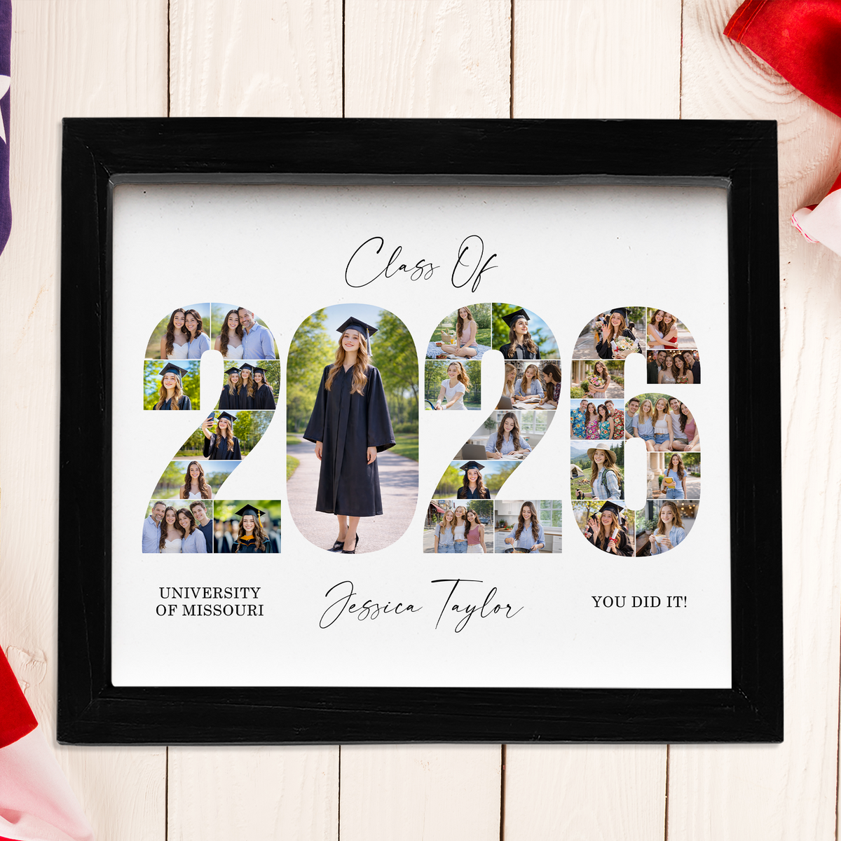 Personalised Graduation Photo Class of 2026 Picture Frame Gift for Seniors HO82 901820