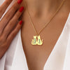 Custom Cat Name Personalized Shape Necklace Gift For Cat Lovers HA75 892802