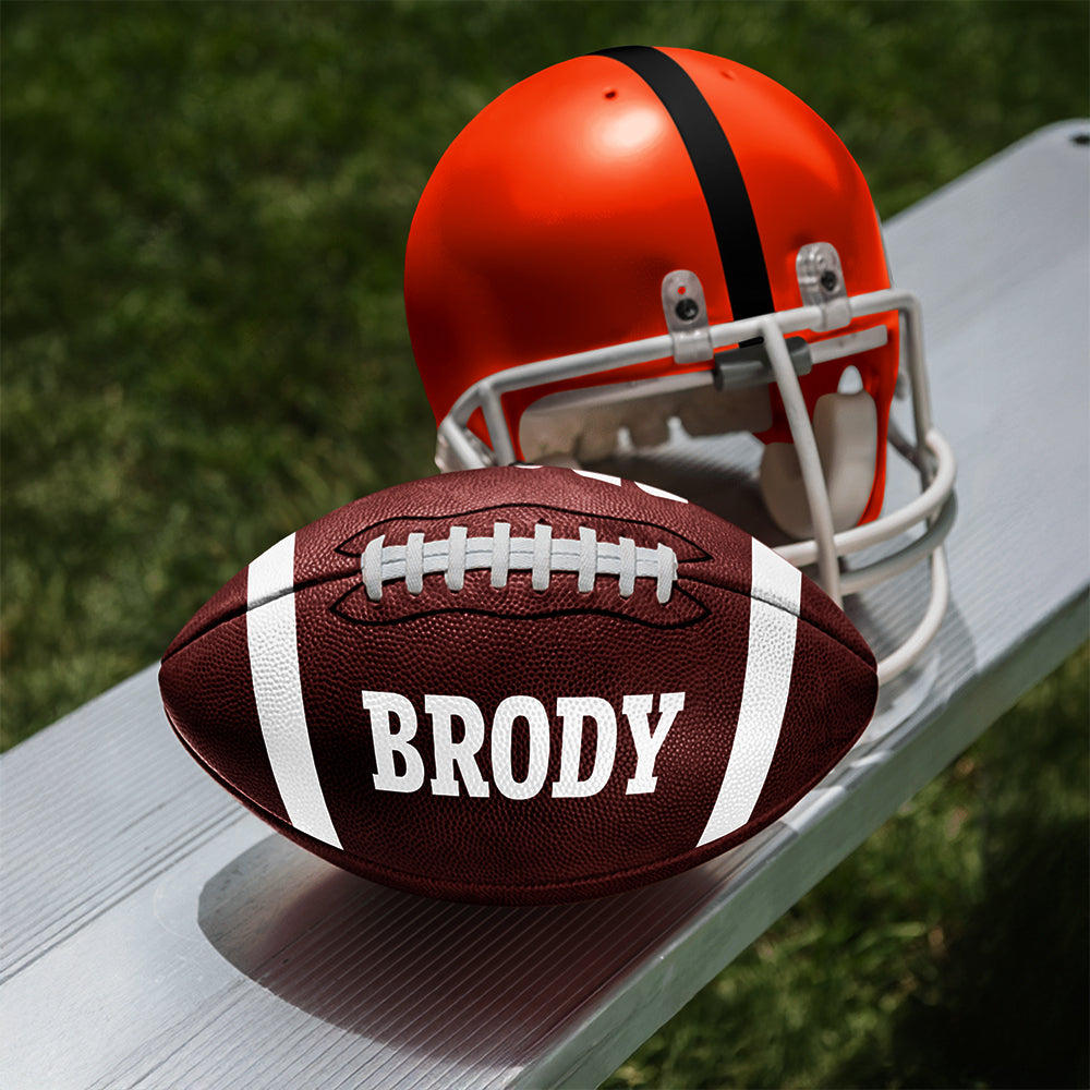 Custom Name Football Ball Perfect Gift for Football Lovers LM32 897655